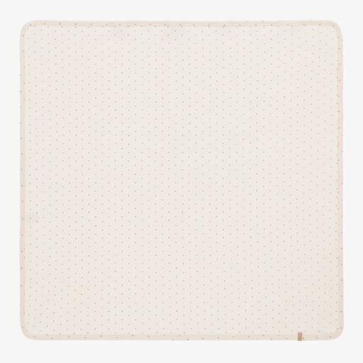1 + in the family-Ivory Cotton Blanket (75cm) | Childrensalon