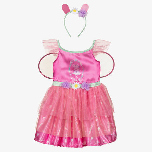 Dress Up by Design-Girls Peppa Pig Fairy Dress Costume | Childrensalon