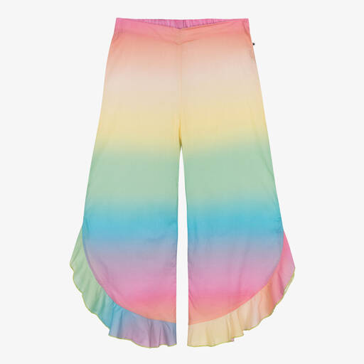 Molo-Teen Girls Multicoloured Beach Trousers | Childrensalon