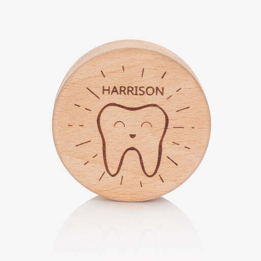 Treat Republic-Personalised Happy Smiles Tooth Fairy Box (5cm) | Childrensalon